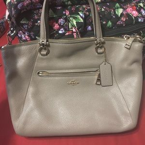Coach Gray Satchel